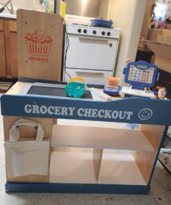 Amazon Basics Grocery Store Checkout Counter, Kids Supermarket Pretend Play Store, Gift for Age 3Y+ 35 71h2gQHi31L