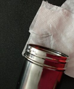 Lofekea Stainless Steel Powder Shakers Coffee Cocoa Cinnamon Shaker Cans Mesh Duster with 16PCS Stainless Steel Barista Coffee Decorating Stencils Template for Latte Cappuccino, Cupcake Stencils Stencil and Shaker 32 71h31PplnL