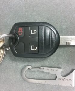 Nite Ize KMT-11-R3 Easily attaches to an existing Chain or Strap DoohicKey Key Keychain Multi-Tool (1 Pack), One Size, Silver 40 71h3BQml0aL