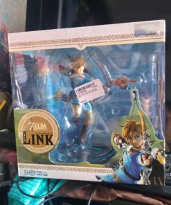 First 4 Figures The Legend of Zelda: Breath of The Wild: Link Figure, Blue Standard 36 71h3J8Jg9BL