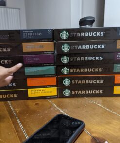 Nespresso Capsules OriginalLine,Ispirazione Variety Pack, Medium & Dark Roast Espresso Coffee, 50 Count Espresso Coffee Pods, Brews 1.35oz Ispirazione Variety Pack 10 Count (Pack of 5) 32 71h3US2FUL