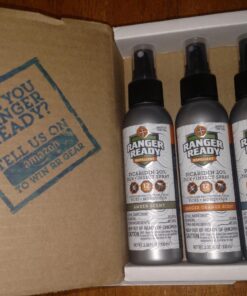 Ranger Ready Tick Spray and Insect Repellent, Picaridin 20% Bug Spray, Travel Size, Assorted Scents, 3.4 Oz (Pack of 3) 3.38 Fl Oz (Pack of 3) 17 71h41O5nqqL