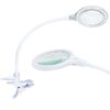 Brightech LightView Flex Magnifying Desk Lamp, 1.75X Light Magnifier, Adjustable Magnifying Glass with Light for Crafts, Reading, Close Work White 14 71h4iDTSGXL