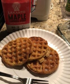 Lakanto Sugar Free Maple Syrup - Monk Fruit Sweetener, Keto Diet Friendly, Vegan, 1g Net Carbs, Pancakes, Waffles, Oatmeal, Coffee, Tea, Granola, Frosting, Marinade, Dressing (13 Fl Oz - Pack of 1) 13 Fl Oz (Pack of 1) 32 71h4lYsfC6L