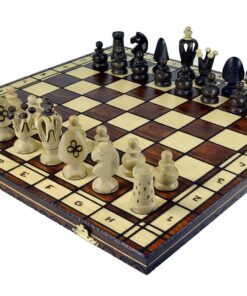 Alternative view of Wegiel Royal 48 European Wooden Handmade International Chess Set