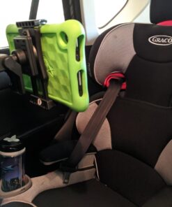 Macally Car Headrest Tablet Holder, Adjustable iPad Car Mount for Kids in Backseat, Compatible with Devices Such as iPad Pro Air Mini, Galaxy Tabs, And 7" to 10" Tablets and Cell Phones - Black 45 71h6CCZuSzL