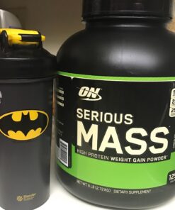 Optimum Nutrition Serious Mass, Weight Gainer Protein Powder, Chocolate, 6 Pound (Packaging May Vary) 6 Pound (Pack of 1) 49 71h6ssNTiGL