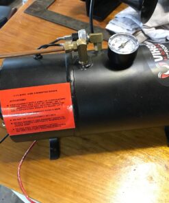 Vixen Horns Train Horn Kit for Trucks/Car/Semi. Complete Onboard System- 150psi Air Compressor, 1 Gallon Tank, 4 Trumpets. Super Loud dB. Fits Vehicles like Pickup/Jeep/RV/SUV 12v VXO8210/4124B 34 71h7G8FtNAL