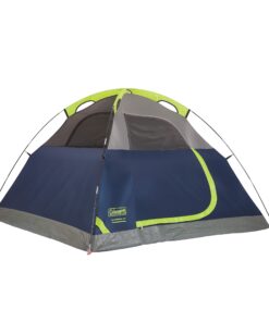 Alternative view of Coleman Sundome Camping Tent, 2/3/4/6 Person Dome Tent with Snag-Free Poles for Easy Setup in Under 10 Mins, Included Rainfly Blocks Wind & Rain, Tent for Camping, Festivals, Backyard, Sleepovers Navy Blue 4 Person