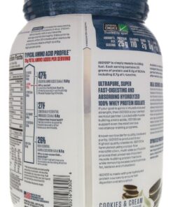 ISO-100 COOKIES&CREAM 1.6LB Cookies and Cream 23 Servings (Pack of 1) 12 71h9WW1deQL