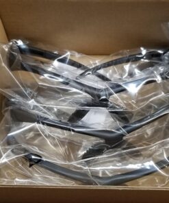 Amazon Basics Anti-Scratch Safety Glasses, UV-Resistant, Indoor/Outdoor Clear Mirror Lens, 3-Count Black & Clear 32 71hA0ig4ML