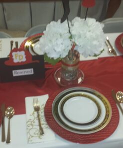 360 Piece Plastic Silverware Set – Disposable Gold Forks, Spoons, Knives – Bulk Flatware Utensil Party Supplies for Wedding, Birthday, All Occasions Metallic Gold 33 71hAFpDRcL