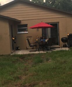 TIKI Brand Island King Outdoor TIKI Torch for Backyard, Patio and Garden, Metal Brown - 65 Inch, 1120129 Gun Metal 42 71hAarsKwIL