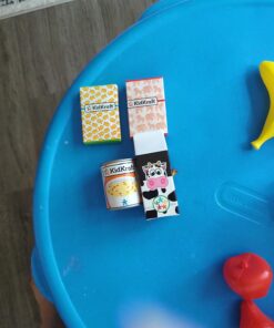 KidKraft 115-Piece Deluxe Tasty Treats Pretend Play Food Set, Plastic Grocery and Pantry Items, Gift for Ages 3+ 51 71hAeuVk0EL