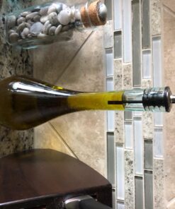 TableCraft H931 Siena 16 Oz. Green Tint Glass Oil Bottle 31 71hAfPYmxeL