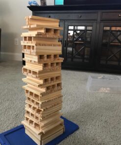 KEVA Structures 200 Wood Building Planks Set - Building Toy Includes 200 Wooden Blocks and Idea Book - Ages 5 and Up 33 71hCUhz77L