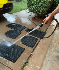 Heavy Duty Brass Fireman Style Hose Nozzle - Fits All Standard Garden Hoses - Best High Pressure Sprayer to Wash Your Car or Water Your Garden – Leak Proof - 30 Day No-Hassle Guarantee 44 71hCidcSePL