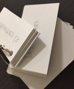 Unlock Seamless Learning Anywhere with Debra Dale Designs: Premium Compact Flashcards Set, Durable & Organized for Efficient Study Sessions On-The-Go Punched 15 71hCtvC64NL