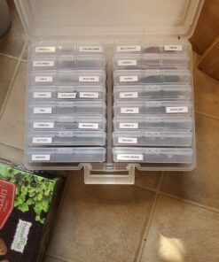 IRIS Extra Large 4" x 6" Photo and Embellishment Craft Keeper, 2 Pack, Clear 41 71hD4EFYDjL