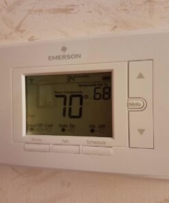 Emerson F61-2663 Wall Plate for Sensi Wi-Fi Programmable Thermostat, White 33 71hDJnzv7EL 1