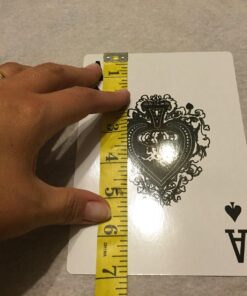 Giant Jumbo Deck of Big Playing Cards Fun Full Poker Game Set - Measures 5" x 7" 42 71hEEmq30eL