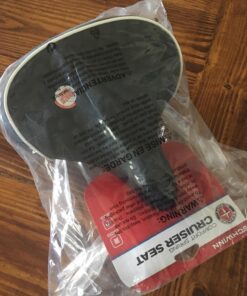 Schwinn Comfort Bike Seat, Bicycle Seat Replacement for Men and Women, Universal Fit Saddles with Standard Seat Posts Cruiser/Quilted Black 49 71hEEvPrSSL