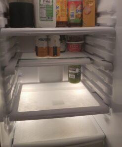 HityTech 6 Pack Refrigerator Liners, Washable Refrigerator Mats Liners Waterproof Fridge Pads Mat Shelves Drawer Table Mats 17 3/4" x 11 3/4" - All 6 Clear 6 Pcs - All Transparent 15 71hELiSLL