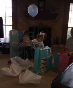 Precious Toys Shopping Cart with Food, Play Grocery Cart with 23 Pieces, Fits 18 inch Baby Dolls, Smooth Rolling Wheels, Folds for Easy Storage, Gift for Kids Ages 2+,Pink & Black 47 71hEk6EvyJL