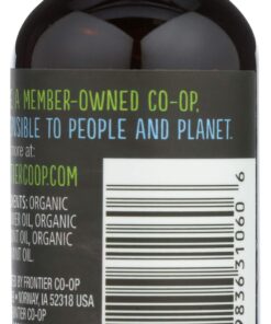 Alternative view of Frontier Organic Non-Alcoholic Mint Flavor, 2-Ounce, Full Flavor for Baking, Icing, Coffee, Cookies, Kosher, Organic Mint Flavor (Organic) 2 Fl Oz (Pack of 1)