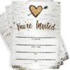 Printed Party Fill-in Invitations and Envelopes, Rustic Birch, Set of 25 30 71hHEYv6U3L