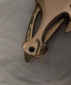 Alternative view of MTech USA Assisted Opening ALL Gold Titanium Coating Aluminum Handle Rescue Tactical Stainless Steel Blade for Hunting Camping Outdoor Knife - Gold