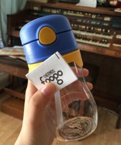 Thermos Foogo 11-Ounce Straw Bottle, Blue/Yellow 19 71hHYZ80uPL