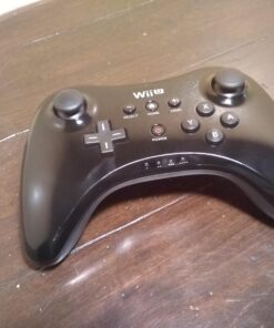 Alternative view of Nintendo Wii U Pro Controller - Black