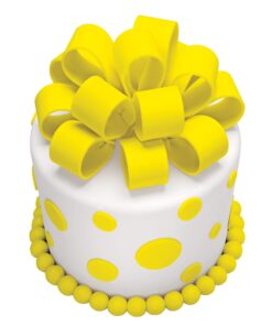 Satin Ice Yellow Fondant, Vanilla, 5 Pounds 5 Pound (Pack of 1) 10 71hILpT7jUL