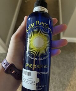 Solar Recover Daily Moisturizing Spray (12 Ounce) - Hydrating Facial & Body Mist for Year Round Dry Skin Relief - 2460 Sprays of Lotion Delivered in Water with Vitamin E, Lavender Oil & Calendula 48 71hIguwmfHL