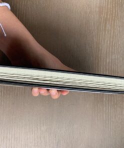Ruled Notebook/Journal – Classic Notebook Journal for Women/Men, Faux Leather Notebooks for Work, Premium Thick Paper, Black, Hardcover, Lined (5.4 x 8.3) 39 71hJDFvxL