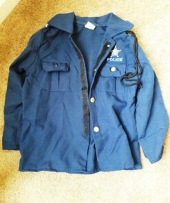 Dress Up America Police Costume for Kids - Police Officer Costume for Boys - Cop Uniform Set With Accessories Medium 36 71hLM7piP8L