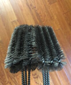 Kona 360/Clean Grill Brush - Powerful 30-Second Grill Cleaner - The World's Best Grill Brush, Bristle | Free of Brass Wire & Safe BBQ Grill Brush, BBQ Brush Accessory for Grill Cleaning Kit - 18 Inch 1 Black 37 71hLP4I5fYL