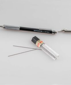 Pentel Graph Gear 500 Automatic Drafting Pencil with Lead and Mini Eraser, 0.5 mm (PG525LEBP),Black,1 Pack w/ Lead & Eraser 27 71hLiCFUenL 1