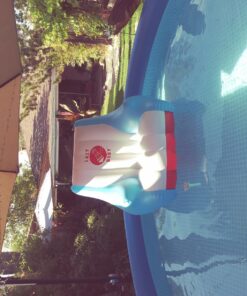 GoFloats Lazy Buoy Floating Lounge Chair with Cup Holders - The Most Comfortable Pool Float EVER 21 71hMMa6I31L