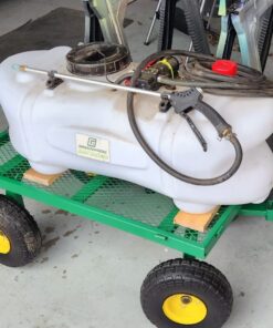 Sandusky Lee CW3418 Muscle Carts Steel Utility Garden Wagon, 400 lb. Load Capacity, 21-3/4" Height x 34" Length x 18" Width 51 71hMQs FQeL