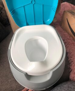 Summer Infant 3-in-1 Train with Me Potty Seat Topper and Stepstool for Toddler Training and Beyond Easy to Empty and Clean Space Saving, Multicolor, 12.7x7.7x14.8"(Pack of 1) Multicolor 3-in-1 36 71hNLJFov4L