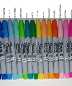 SHARPIE Permanent Markers, Ultra Fine Point, Assorted Colors, 24 Count 24-Count Ultra-Fine 36 71hNbt9ropL
