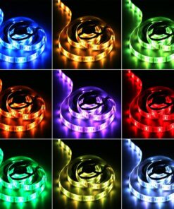 Entiqi Led Strip Lights 6.56ft for 40-60in TV USB Backlight Kit with Remote, 16 Color 5050 Bias HDTV, for 40-60 1 23 71hNisnQlL