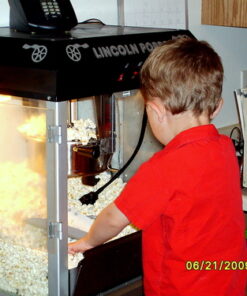 Great Northern Popcorn Black Bar Style Lincoln 8 Ounce Antique Popcorn Machine (Bar Style) Machine Only 52 71hO71y8 dL