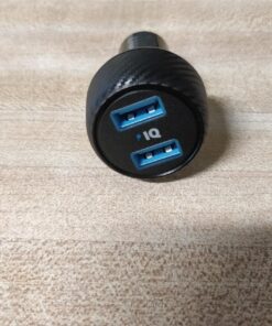 Anker 24W 4.8A Car Charger, 2-Port Ultra-Compact PowerDrive 2 Elite with PowerIQ Technology and LED for iPhone XS/Max/XR/X/8/7/6/Plus, iPad Pro/Air/Mini, Galaxy Note/S Series, LG, Nexus, HTC, and More Black 60 71hO7buSPeL