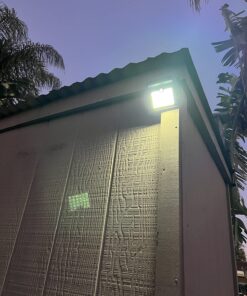 Luposwiten Solar Outdoor Lights Waterproof - Super Bright Motion Sensor Outdoor Lights Easy to Install Solar Lights for Outside, Front Door, Yard, Garage, Garden, Patio, Deck (4 Pack) 45 71hOCcml3SL