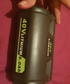 Biswaye 40V 6Ah Lithium Battery Replacement for Ryobi 40V Battery OP4040 OP40601 OP4026 OP40261 OP40401 OP40501 OP4015 OP40602 OP40404 OP40603 Compatible with Ryobi 40V Cordless Power Tools 30 71hOIidEg3L