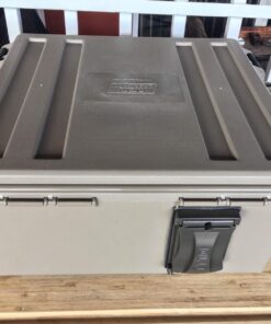 MTM ACR8-72 Ammo Crate Utility Box | Ammo, Survival or Hunting Gear Storage | O-Ring Seal for Water Resistant Dry Storage | Double Padlock tapped for Security | Carries 85lbs of Gear | Dark Earth 56 71hOa6ylQL