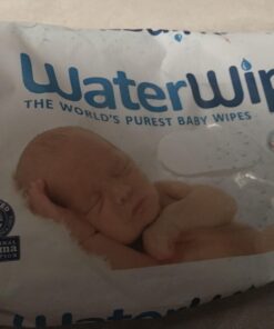 WaterWipes Plastic-Free Original-baby Wipes, 99.9% Water Based Wipes, Unscented & Hypoallergenic for Sensitive Skin, 540 Count (9 packs), Packaging May Vary 40 71hOg6Pv13L